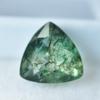 Natural Green Emerald Loose Gemstone 6.35 Ct Trillion Cut for Jewelry Making and Gem Collections