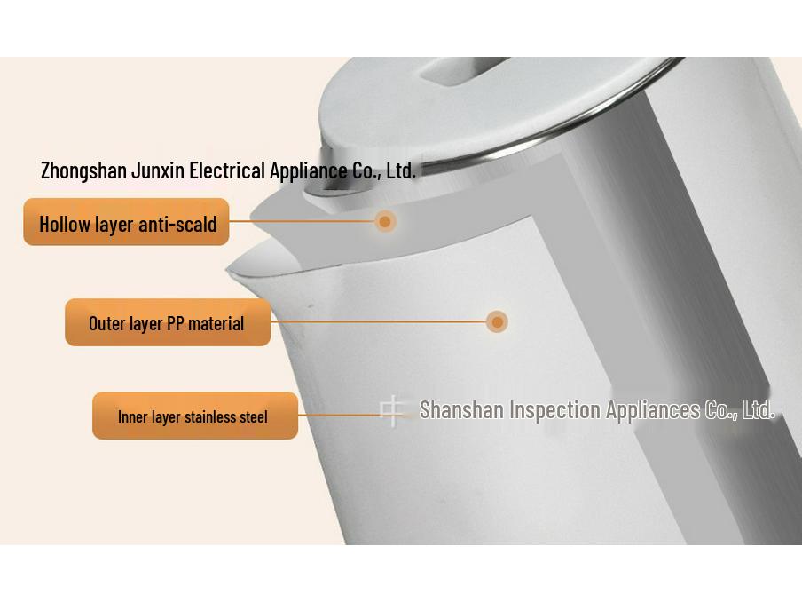 Stainless Steel Electric Kettle with Fast Heating & Auto Power-Off for Dorms