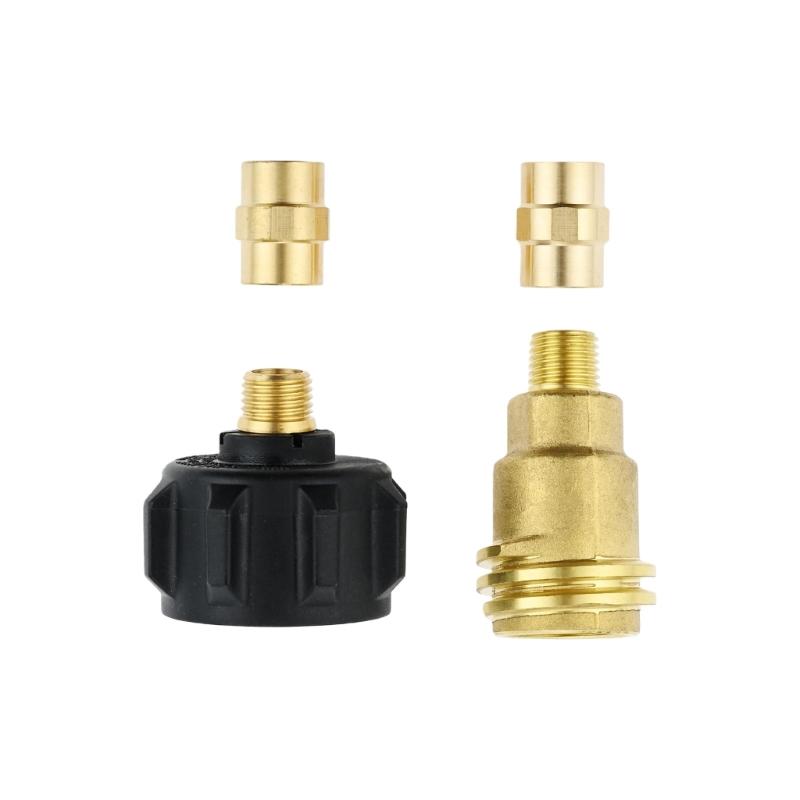 Easy Adjust Propanes Tanks Quick Connecting Fittings with Flows Control Propanes Connectors Metal Texture for Camping Grills 1