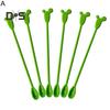 6Pcs Portable Stirring Rods Interesting Useful Household Coffee Juice Beverages Stirrers Mixing Rods