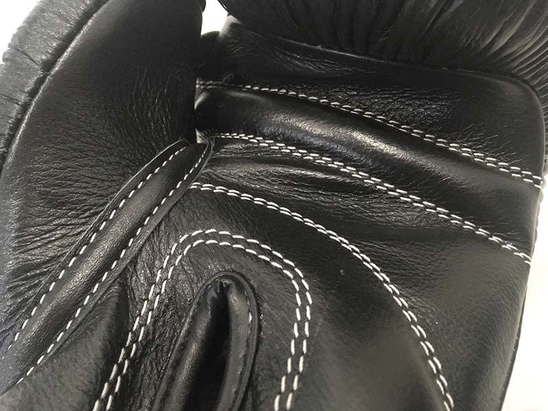 THAISMAI Sparring Gloves (Soft Type) bx-212-214 (Black, 14oz)