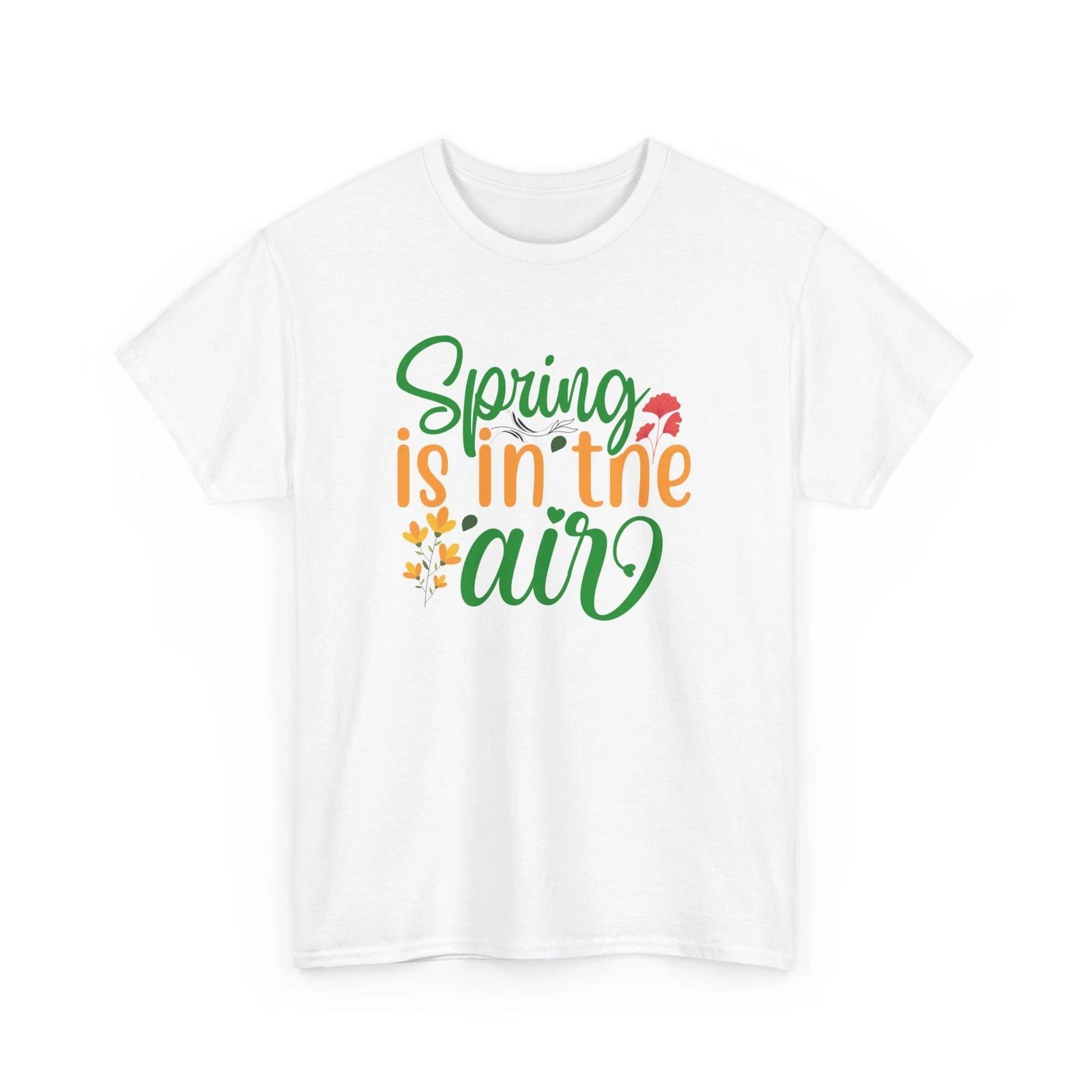 Floral Aesthetic T-Shirt | Springtime Beauty Spring Is In The Air Shirt S