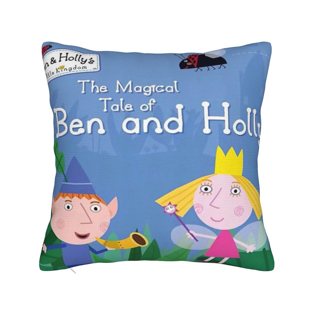 Království Bena a Hollyho ben y holly Povlak na polštář Potah na polštář Potahy na polštáře Měkké a Domácí dekorace Čtvercový Více velikostí