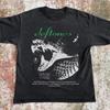 Deftones Private Music T-shirt da Uomo e Donna con Fantasia Serpente Riproduzione Fantasia Stampata Street Fashion Abbigliamento