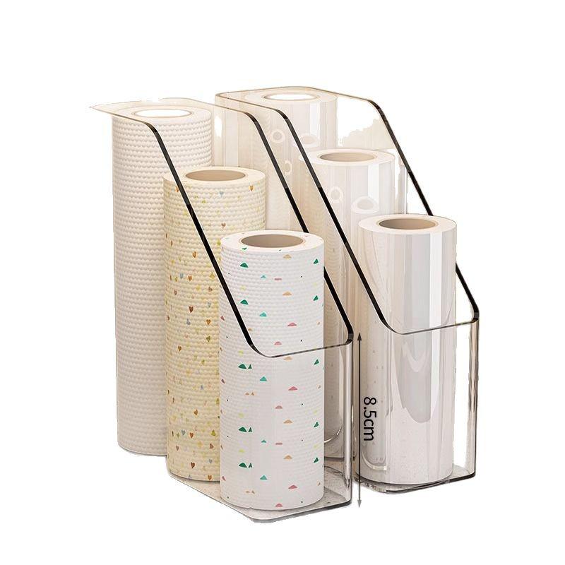 Kitchen Plastic Bag Storage and Sealing Rack