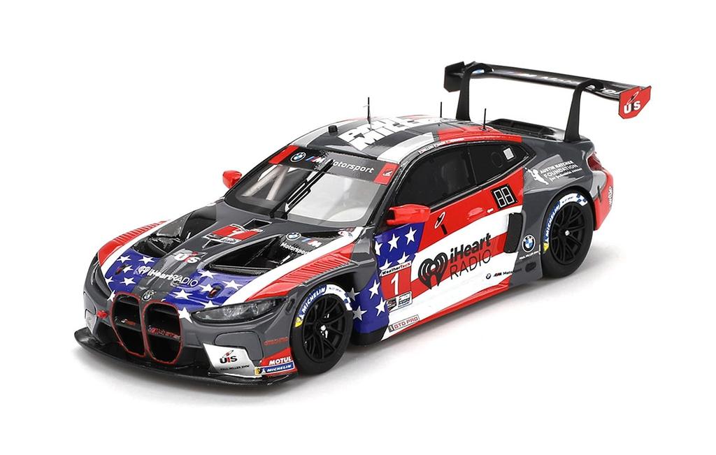 TSM MODEL Scale BMW M4 GT3 IMSA Watkins Glen 2024 Paul Miller Racing Finished Model TSM430838 1/43 #1