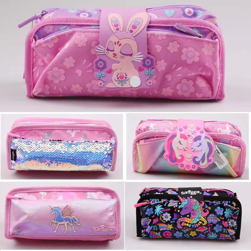Smiggle Australia Large Cartoon Pencil Case for Primary & Secondary Students