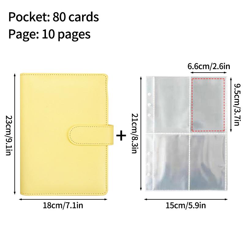 High Quality Binder Photocards A5 Photo Card Binder Kpop Idol Card Collect Book Binding Machine Picture Albums Storage Album Stationery