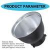 7inch Lamp Shade Dish Standard Bowen Mount Reflector Diffuser Cover for Studio Flash Strobe Light Photo Flash Light