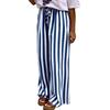 Women's Casual Straight Leg Jogger Pants Loose Fit with Elastic Cuffs for Summer