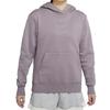 Nike Casual Sport Loose Fleece-Lined Pullover Hoodie Women Tops Purple DH1412-580