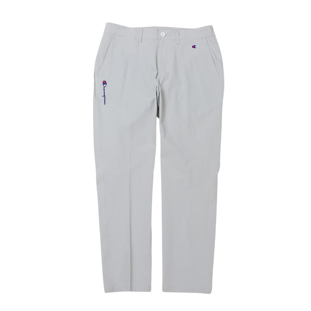 Men's Golf Long Pants, Anti-Static, Stretch, Water-Repellent, Script Logo, C3-ZG204-030-S