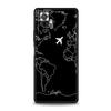 Fashion Planes World Map Travel Phone Case For Xiaomi Redmi Note 12 5G 10C 10 11 9 8 Pro Plus 9S 7 8T 9T 9A 8A 9C K50 K40 Cover