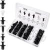 Auto Fastener Clip Mixed Car Body Push Retainer Pin Rivet Bumper Door Trim Panel Fastener Kit Car Clip 100 Box /Bag packaging