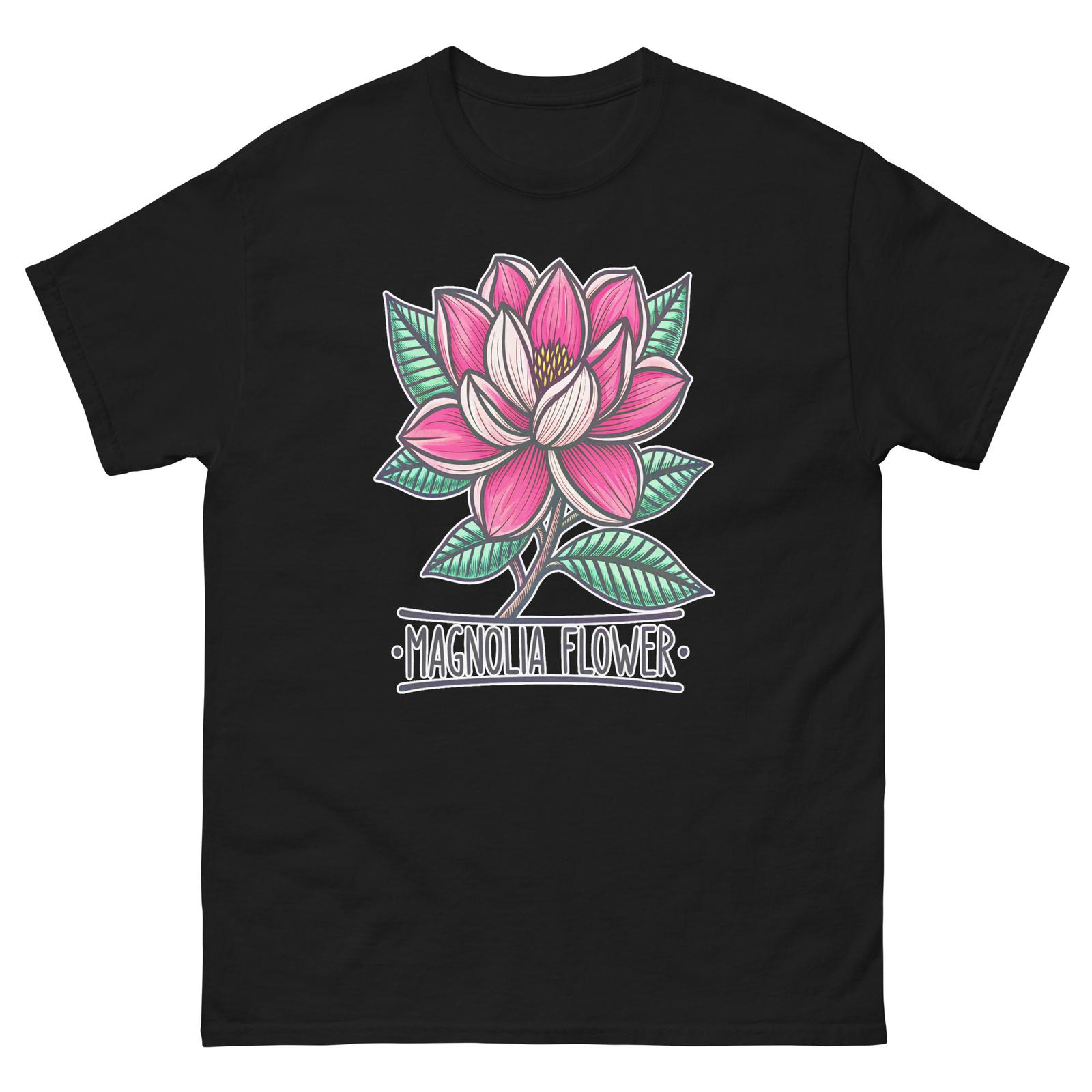 Magnolia Flower Plant Horticulture Landscaping Gardening T-Shirt XL