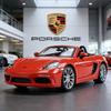 Burago 1:24 Porsche 718 Boxster Leichtmetallfelgen Auto Die-Cast & Spielzeugfahrzeuge Automodell Miniaturmaßstab Modellauto Für Kinder