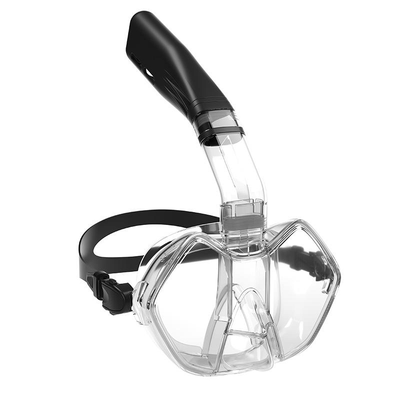 Waterproof Anti-Fog Full Dry Diving and Snorkeling Mask for Adults and Children