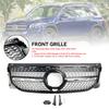Diamentowy Grill Kratka Zderzaka Przedniego Pasuje do Mercedes Benz GLB X247 2020-2023