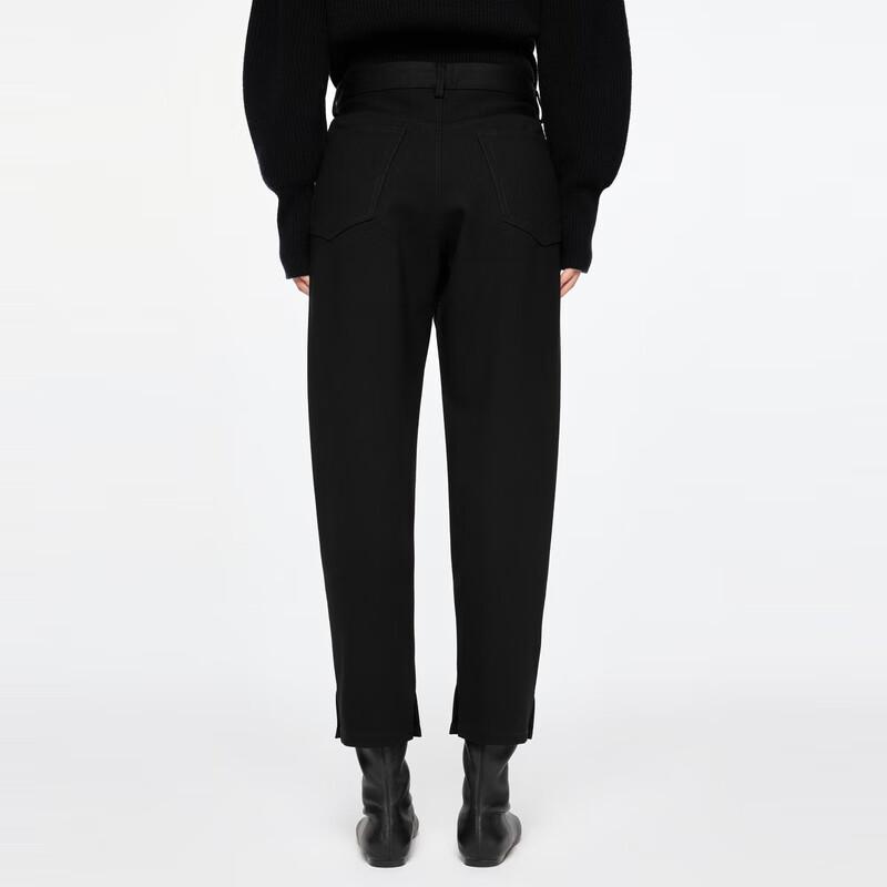 JNBY 2024 Winter Cropped Casual Pants