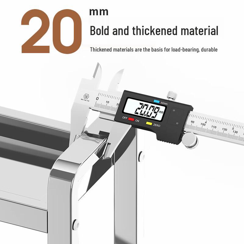 Yingbai 3-Tier 304 Stainless Steel Kitchen Organizer Rack