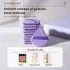 3pcs Triangular Powder Puff, Soft and Comfortable, Suitable for Loose Powder and Body Powder, Dry and Wet Dual-use, Makeup Tool, Beauty Tool