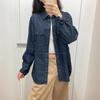 1116 Spring New Women's Denim Loose Shirt Women's Washed Products Long Sleeve Shirt Thin Jacket 171717