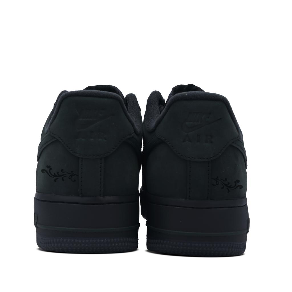 Nike Air Force 1 Wear resistant And Lightweight Low top Skateboard Shoes Men's Black Green CJ9179-001(Team1149-)