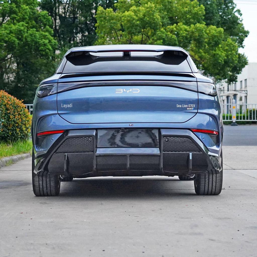 For BYD Hiace 07EVDC: Rear and front bumpers, rear lip, side skirts, rear wing, front splitter, rear spoiler.