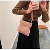 Stylish Small Cross-border Plush Shoulder Bag For Women 2023 Autumn And Winter