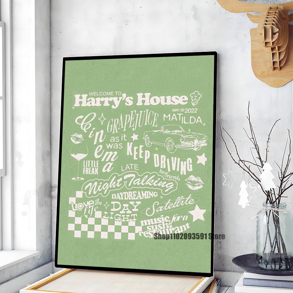 

Harris Styles Плакат Бумага Печать Главная Спальня Вход Бар Кафе Искусство Живопись Украшения 21cm×30cm NoFrame