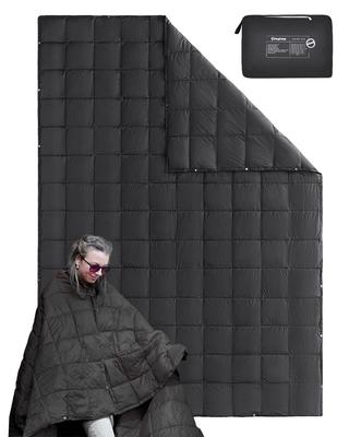 KingCamp Camping Blanket, Multi Blanket, 200 X 144cm, Large, Cold Protection, Ultra Lightweight, Outdoor Blanket, Comforter, For Airplanes, Travel,