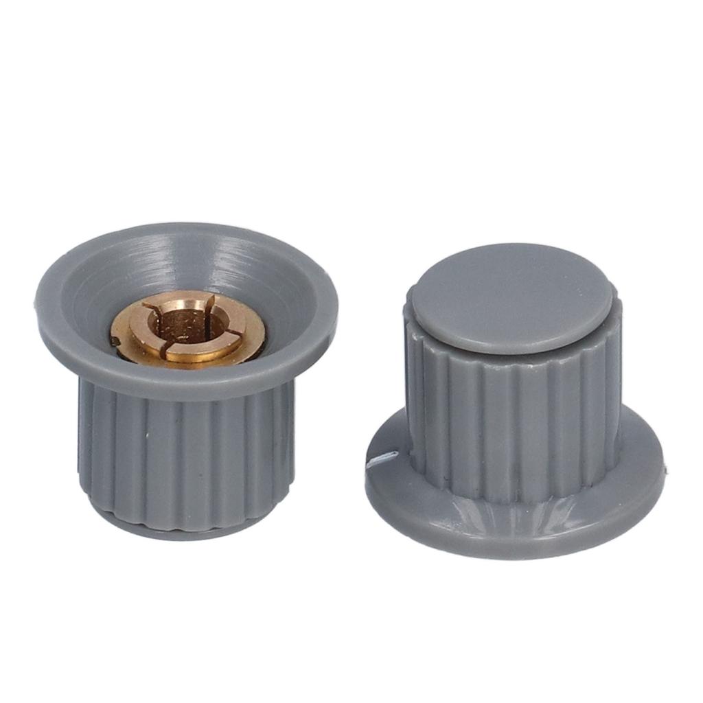 50Pcs Potentiometer Knob Cap Smooth Surface Burr Free Rustproof Corrosion Resistance WH118 2W 20S Kn