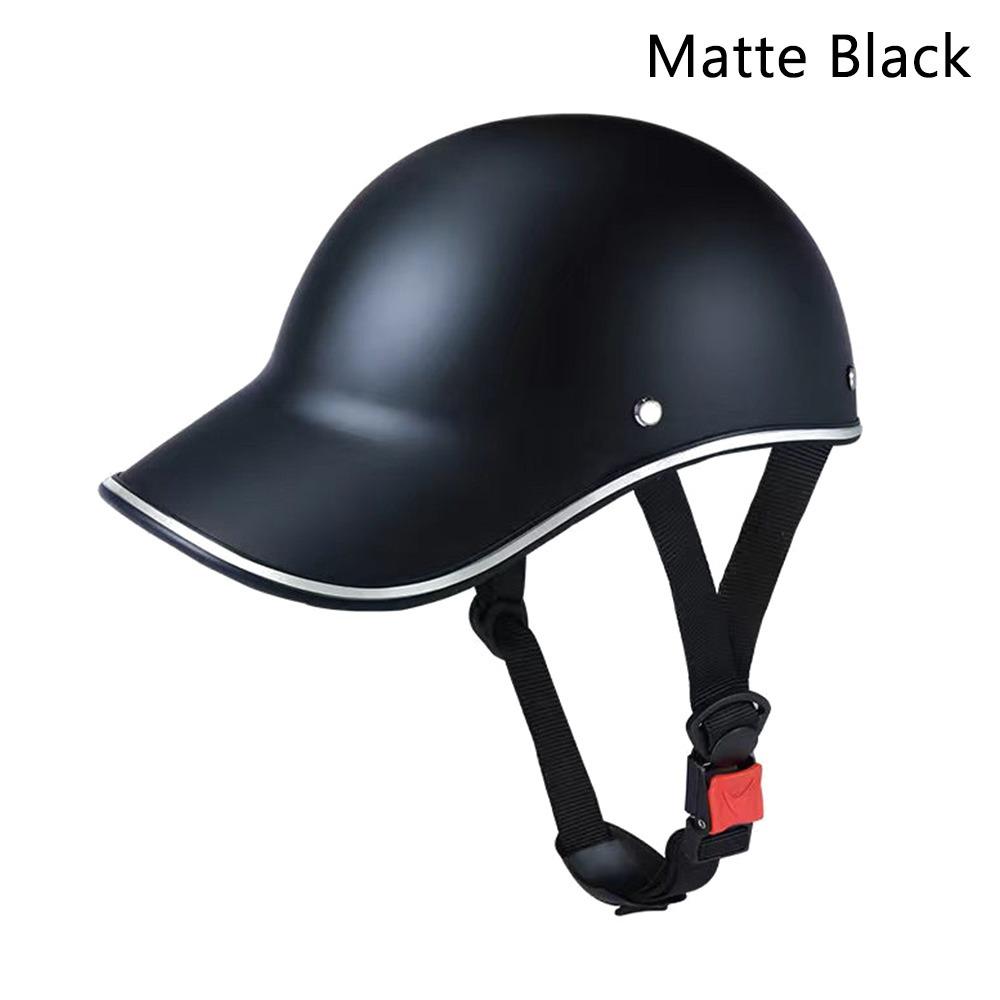 1Pcs Electric Cycling Electric Bicycle Helmets Universal Baseball Cap Hat Safety Helmet  for Adults