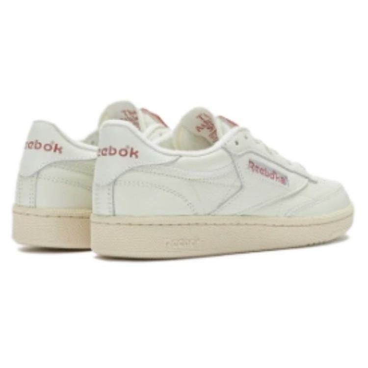Reebok Club C 85 Vintage Comfortable Versatile Low-Top Sneakers Unisex Sneakers Off-White 100032996