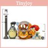 8pcs Neighbor My Totoro Pvc Mei Cat Bus Figure Miyazaki Hayao Film Scene Toys