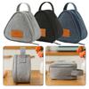 Mini Triangular Insulation Bag Aluminum Foil Thermal Cooler Lunch Tote Student Rice Bag Lunch Box Bento Lunch Carry Bags