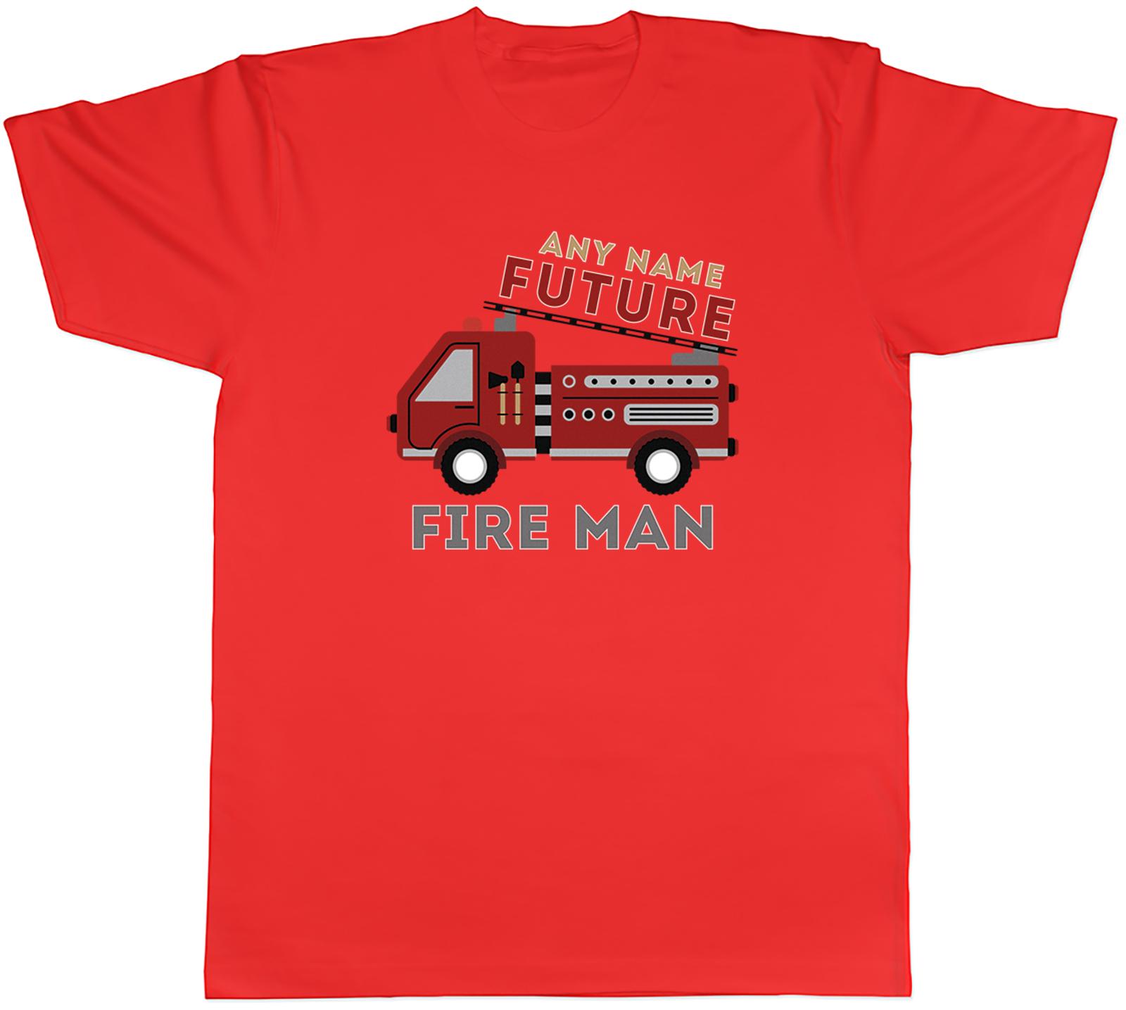 Personalised Any Name Future Fire Unisex Engine Unisexs TShirt Tee Gift Top S