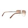 Louis Vuitton Lv Attitude Metalowe Kwadratowe Gradientowe Okulary Przeciwsłoneczne Męskie Okulary Przeciwsłoneczne Złote Z0259U