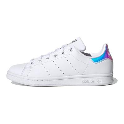 Stan Smith J White Iridescent Kids Sneakers Cloud-White Silver-Metallic FX7521
