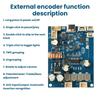 Bluetooth Amplifier Board 2x25W Output High Low Frequency Adjustable Power Amplifier Module DC 6.6V-8.4V With Type-C Charging