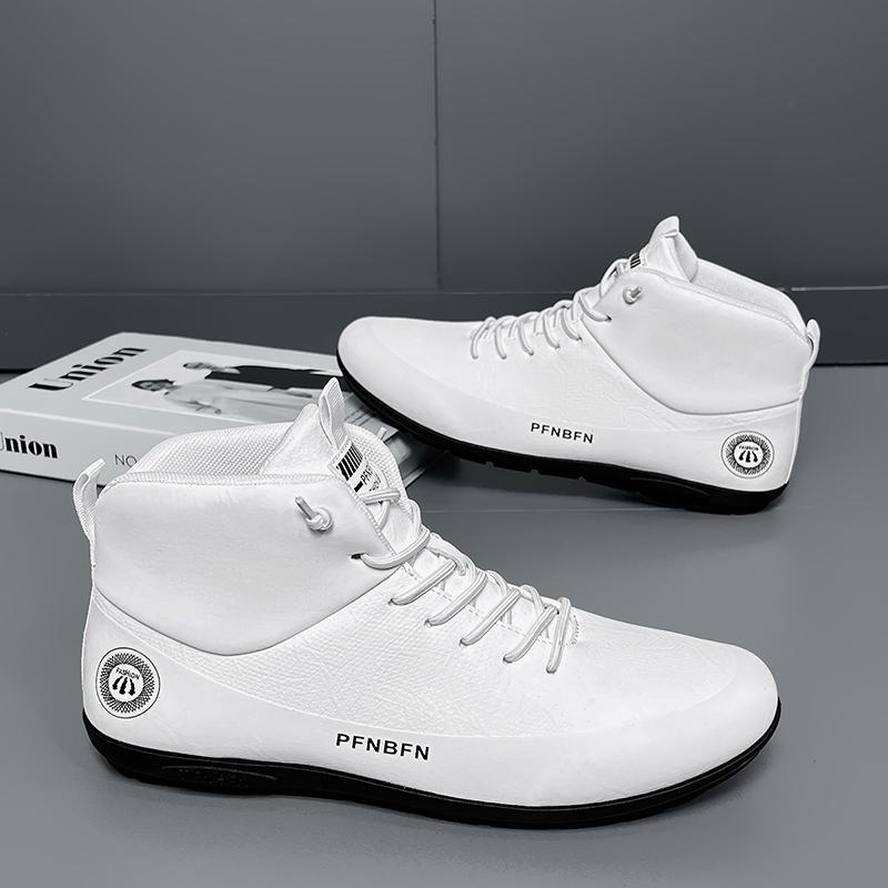 Hot Selling High-Quality Mens Casual Shoes Mid Cut Wear-Resistant Support Sports Shoes Versatile Daily Soft Walking Shoes