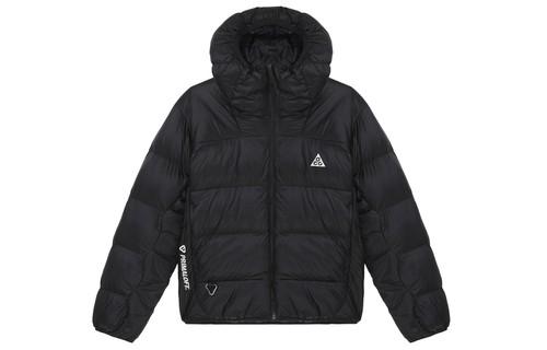 Nike ACG Series Solid Color Hooded Zipper Casual Long Sleeve Cotton Jacket M