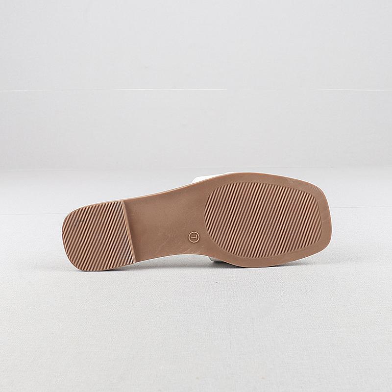 Fashion Shoes Woman 2025 Slippers Soft Comfort Flat Slides Casual Chain Leisure Flat Shoes Female Ladies' Slippers Soft Chain Slides Cas