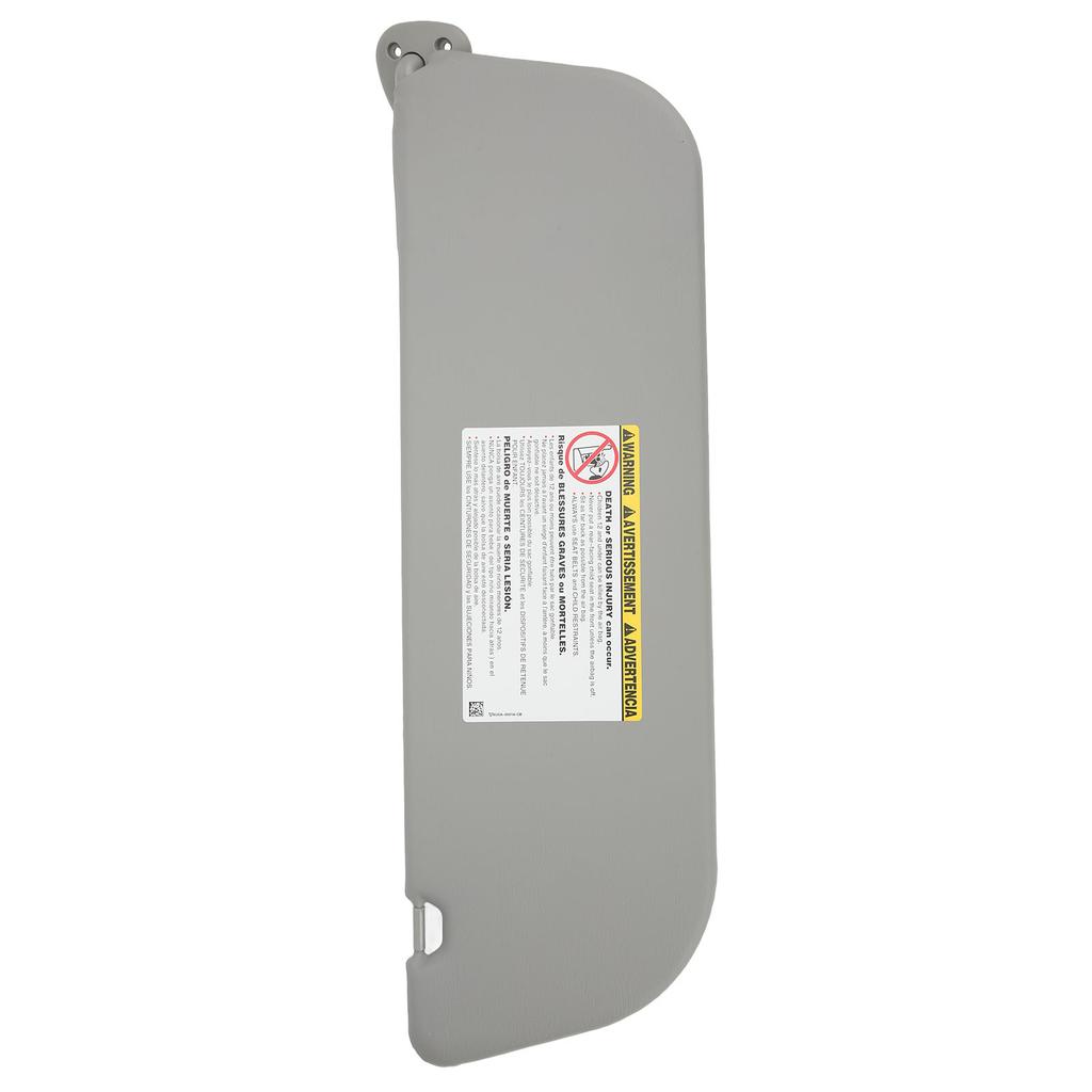 Left Driver Sun Visor Gray 9C2Z 1504105 AA Replacement for Ford E150 E250 E350 E450 2009‑2014