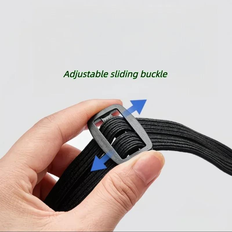 Motorcycle Helmet Luggage Cord Bungee Bandage Luggage Helmet Retractable Elastic Strap 24"/60Cm and 35.4"/90Cm Package Universal