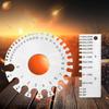 Stainless Steel Anti-rust Plate Ruler Wire Gauge Thickness Measurement Measuring Tool
