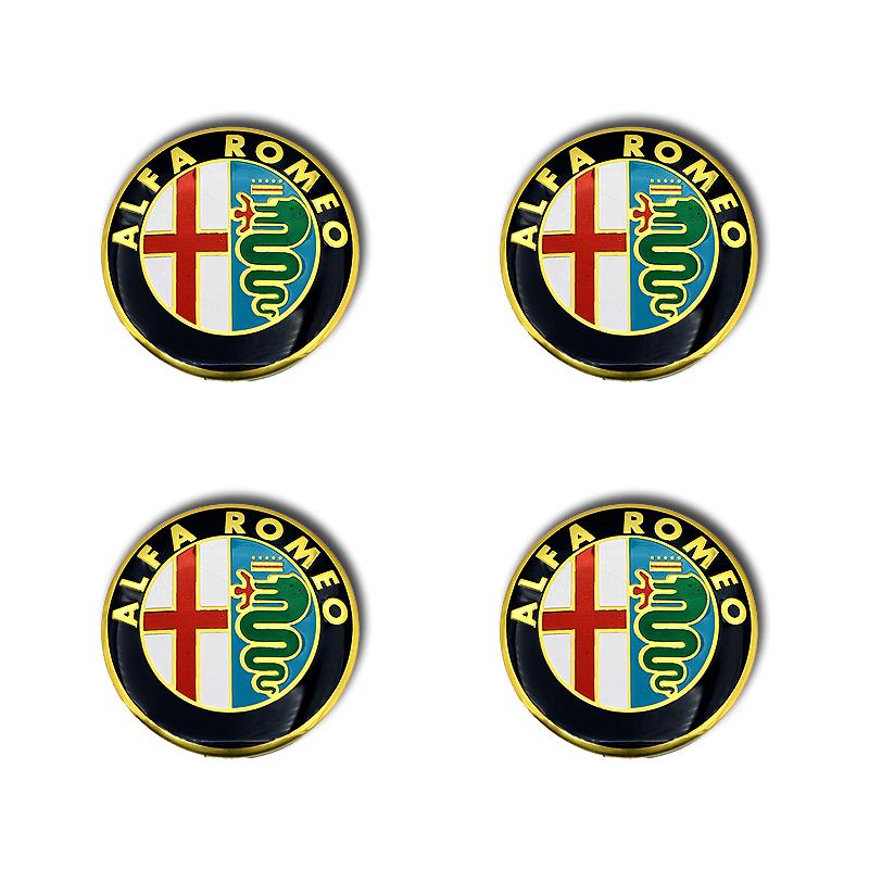 1X 56 MM EMBLEMA LOGO INSIGNIA ALFA ROMEO GIULIETTA 159 146 147 156 RUEDA LLANTA