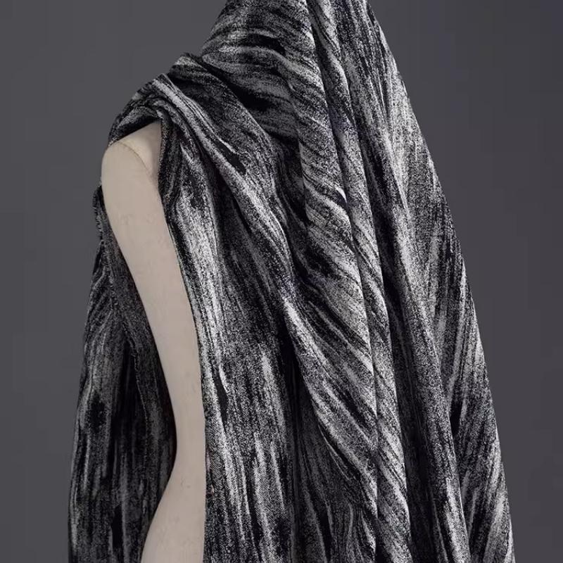 100x145cm Rock Patterned Jacquard Fabric Ethnic Style Thickened for Clothing Coat Dress Bag Designer Diy Sewing Cloth 50x145cm