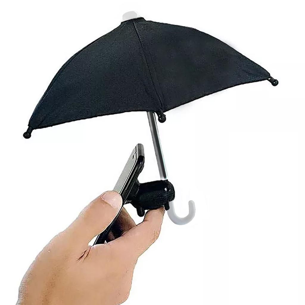 Elektrické kolo, mobilní telefon, slunečník, malý slunečník, mini opalovací deštník, deštník