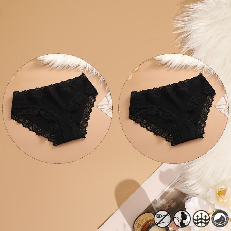 2 Teile/satz Baumwolle Unterwäsche Für Frauen Sexy Spitze Gerippt Floral Thongs Weibliche Atmungsaktive Feste T-back Bikini S-XL Sexy spitze Höschen